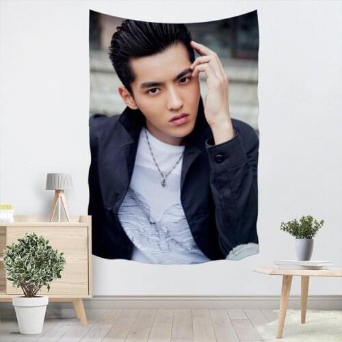 KRIS Wall Tapestry 3D Printing Custom Your Pattern Yoga/Office/Sofa Tapestry Bedspread For Kids Room College Dorm Decoration