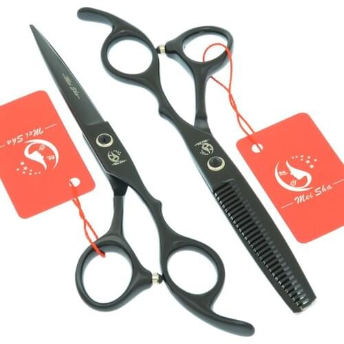 Meisha 6 inch Professional Hair Scissors Hairdressing Shears Japan 440C Salon Cutting Thinning Styling Tool Barber Razors A0077A
