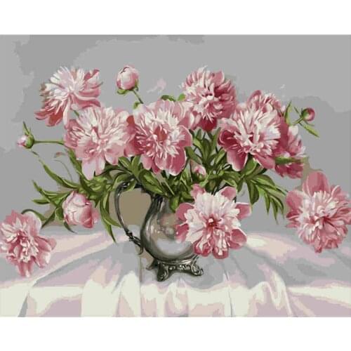 Frame Diy Olie Painting By Number Door Bumbers Abstract Acryl Ver Met Nummers Voor Volwassenen Thuis Decors Gift EasyFlower