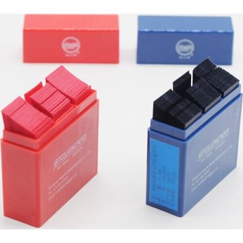 Dental Lab Equipment Products 300 Sheet/Box Articulating Paper Strips 55*18mm