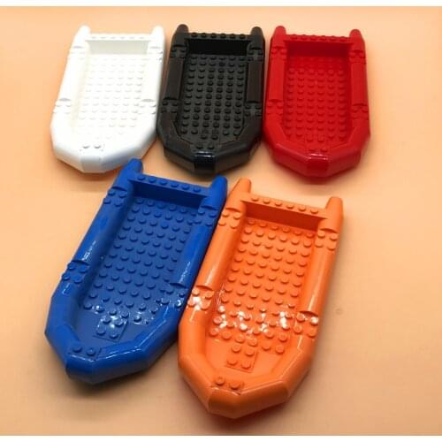 Technical building block moc-62812 22x10x3 small boat kayak compatible small particle assembly toy gift model
