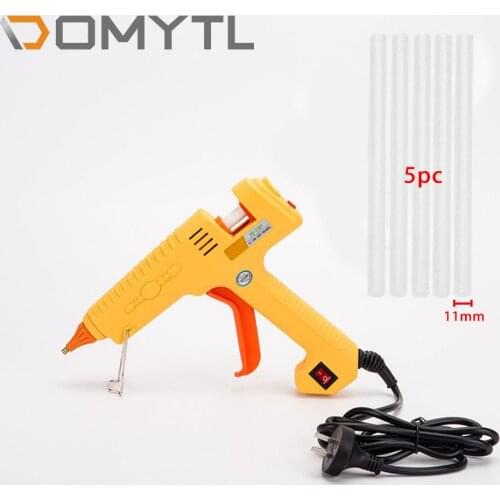 Hot Melt Gun/with Power Switch For Rapid Heating of 300W High Power Adjustable Temperature hot Melt Glue Gun +5 11mm Glue Sticks