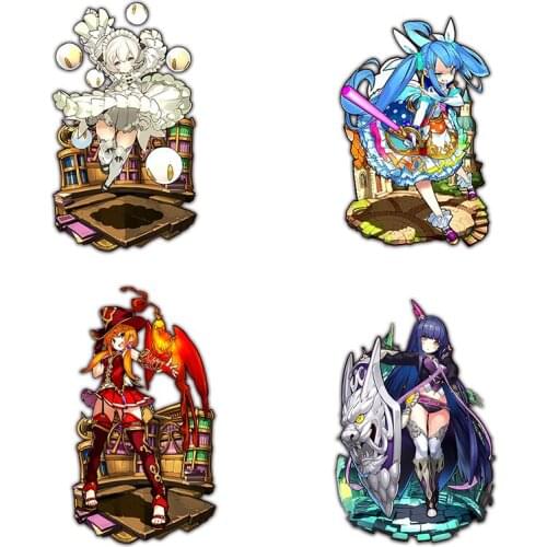 Three Ratels CYX13 Final Period Game Stickers Waifu Anime car bike motorcycle decal wall stickers Refrigerator label