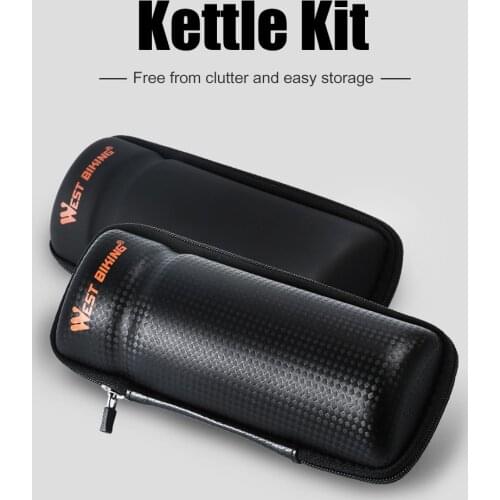 WEST BIKING Bike Bag Bottle Cage Holder PVC Waterproof Repair Kit Organizer Bike Glasses Storage Boxes Outdoor Cycling Tools