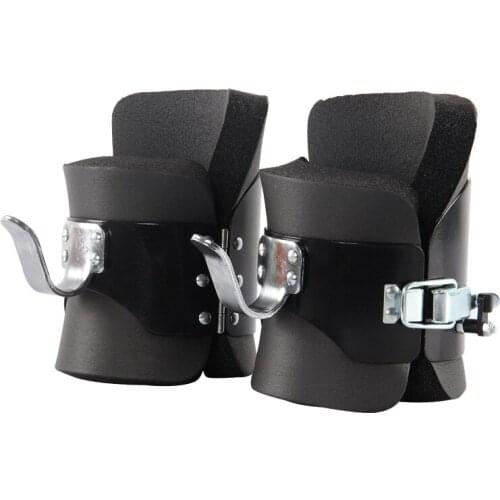 1 Pair Anti Gravity Inversion Boots Therapy Hang Spine Ab Chin Up Gym Hook Hanging Pull Up Bodybuilding Fitness Handstand Shoes