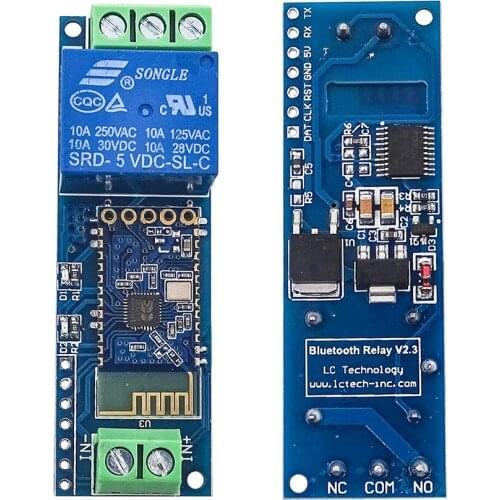 1PCS Internet Smart Bluetooth Module Remote Control Mobile Phone Switch DC12V 5V Wireless Relay Module Component