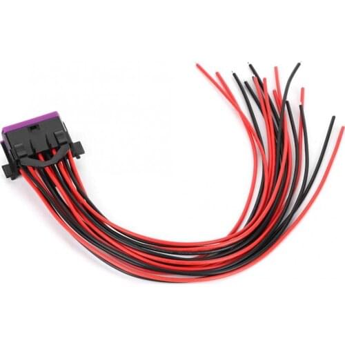 OBD2 16Pin Male Connector Adapter Opening Female Cable for Extension Adapter Opening Female Cable New