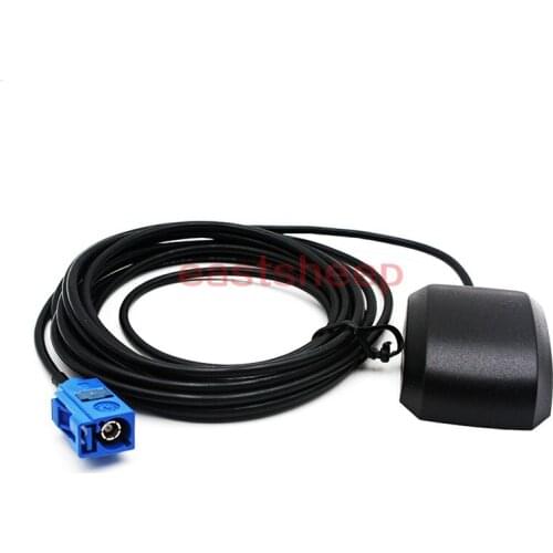 2PCS/Lot GPS navigation DVD Antenna Adapter Extension Cable With Fakra-C Connector 1575.42MHZ