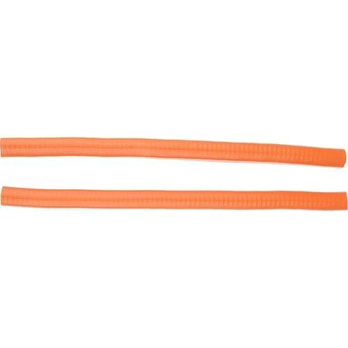 2pcs Skateboard Longboard Deck Protection Rubber Strip Nose Guard & Tail Edge Guard 30cm Length