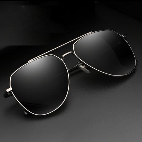 KATELUO Brand Polarized Mens Classic Sunglasses Alloy Frame Sun Glasses Men Goggle Eyewear Accessories For Men Oculos 7702