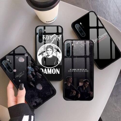 The Vampire Diaries Phone Case Tempered glass for Huawei P9 P10 P20 P30 Pro Plus Lite Mate 9 NOVA 3E 3I