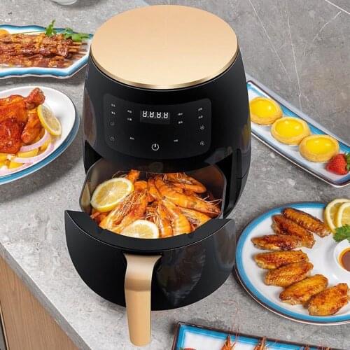 4.5 Electric Air Fryer Automatic Multi-function Electric Frying Machine Touch Screen Non-oily Smoke Baking Fries Machine
