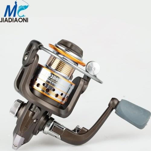 JIADIAONI Fishing Reel Spinning JD1000-6000 Series Metal Spool Spinning Wheel Fishing Accessories