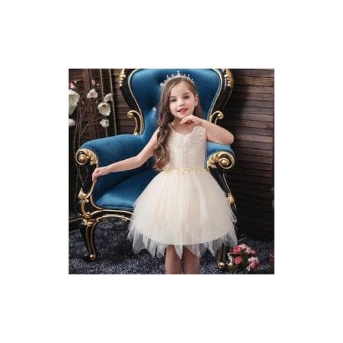 Summer Tutu Dress For Girls Dresses Kids Clothes Wedding Events Flower Girl Dress Birthday Party Costumes Children Clothing 10T