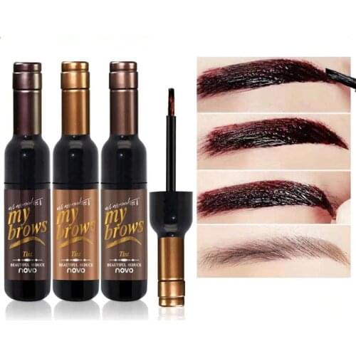 Eye Brow Makeup 3D Peel Off Eyebrow Gel Eyebrow Stencil New Brand Long Lasting Natural Eyebrow Tint Tattoo Mascara