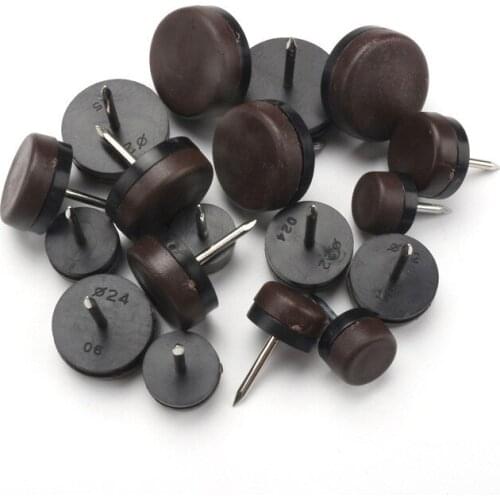 Furniture Pad,Nail On Furniture Sliders Glides for Carpet,Non Slip Non Scratch Easy Move Floor Protectors for Desk Sofa Leg Feet