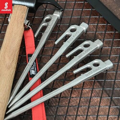 Stainless Steel Beach Awning Canopy Nail Outdoor Stakes Camping Camping Tent Peg Portable Outdoor Elements for SUNDICK