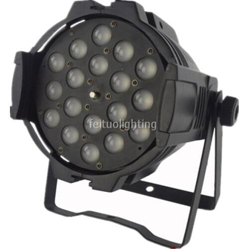 Professional 4pcs/Lot Dmx Led Par Zoom 18x18w Rgbwa Uv 6in1 Par Led Zoom Sound Active Led Par 64 Disco KTV China Dj Equipment
