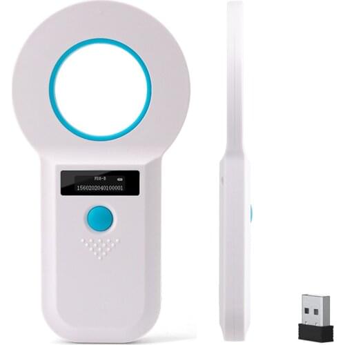 ISENVO AR180I Wireless Animal ID Reader Handheld Bluetooth 2.4G EMID Pet Microchip Scanner Pet Microchip Register For Dog Cat