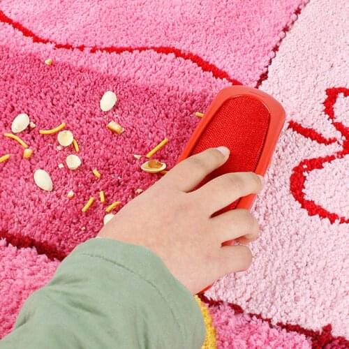 Carpet Dust Brush Plastic Table Crumb Sweeper Pet Hair Fluff Cleaner Sticky Picker Lint Roller Clothes Cleaning Brushes STTA889