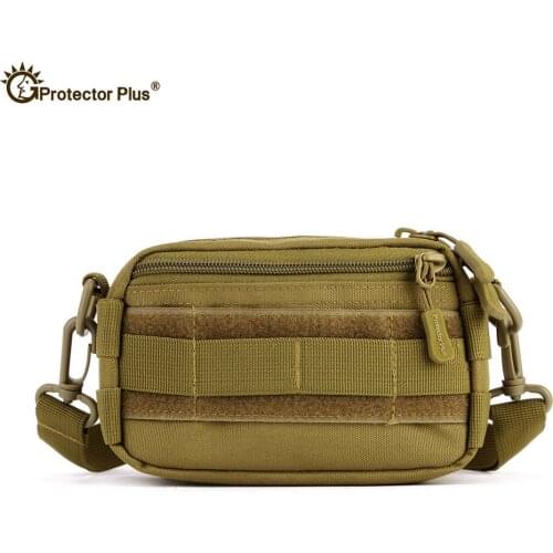 Tactical Military Bag Utility MOLLE Pouch Outdoor Sport Messenger Bag Army Waist Belt Bag Pack for Hiking Trekking Camping