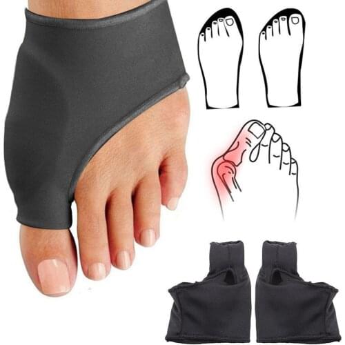 1Pair Hallux Valgus Braces Big Toe Orthopedic Bunion Toes Socks Feet Separator Pain Bone Relieve Thumb Correction Care Slee A3T3