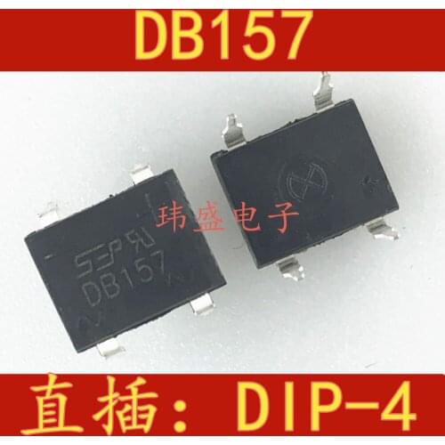 10pcs DB157 1.5A1000V DB157 DIP-4 SEP