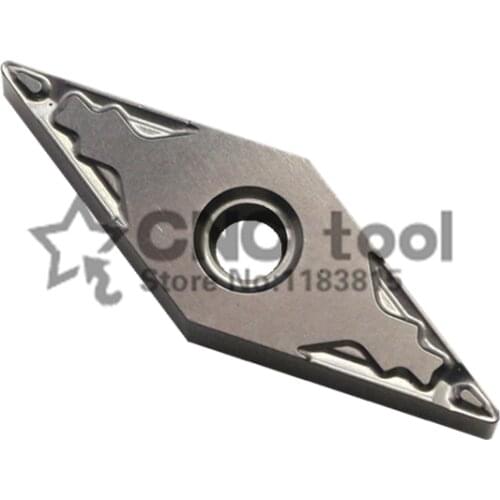 10PC VNMG160404-HQ TN600 External Turning Tool Inserts CNC Center Lathe For Steel Finishing Material Ceramic Carbide Blades VNMG