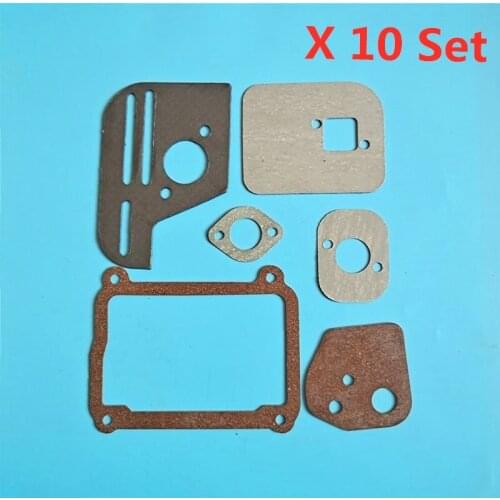 10 X Full gasket set for Honda GX100 engine motor rammer tamper # 016A1-ZH7-010 replacement