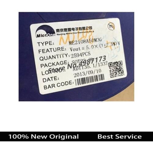 100% Original 20 pcs/lot ME2108A50M3G ME6219C30M5G ME2180A28XG ME6206A25XG In Stock Newest ME2108 ME6219 ME2180 ME6206