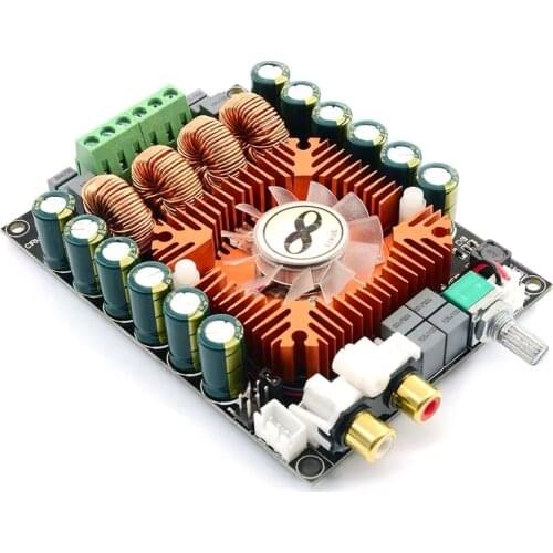 2*160W TDA7498E power digital amplifier board Audio 2.0 HIFI stereo Class D BTL 220W DC12V-36V AMP