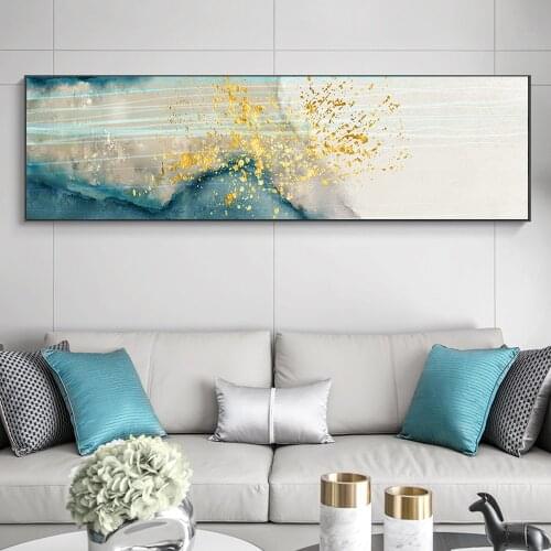Abstract landscape Canvas Painting Nordic Posters and Prints Wall Art Pictures for Living room Home Decor
