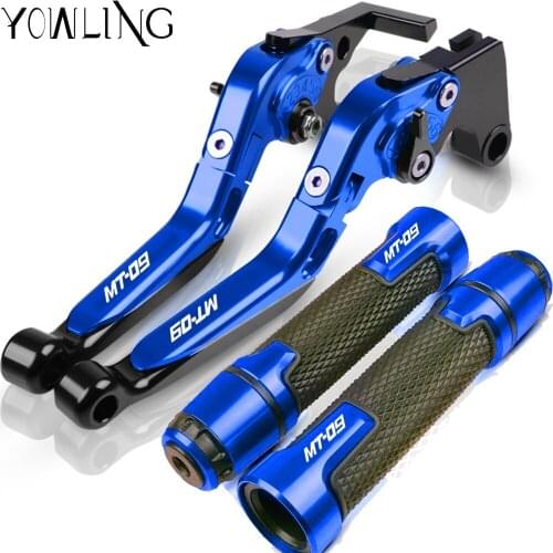 Motorcycle Accessories For YAMAHA MT-09 FZ09 MT09 2014 2015 2016 2017 2018 2019 2020 2021 Brake Clutch Levers Hand Grips ends