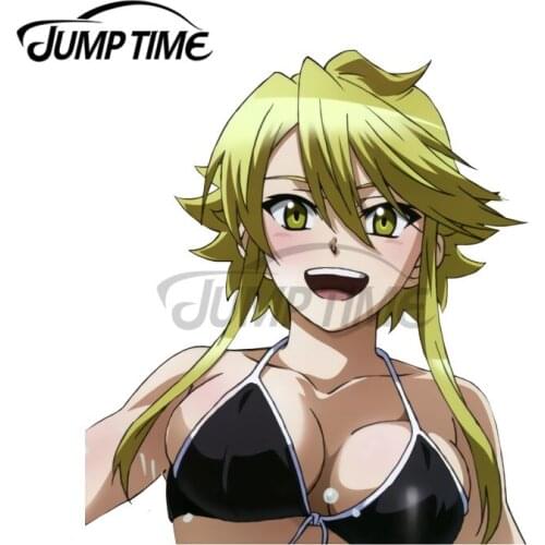 JumpTime 13 x 11.5cm For Leone Akame Ga Kill Decal Anime Cartoon Trunk Personality Car Stickers Occlusion Scratch RV Decoration