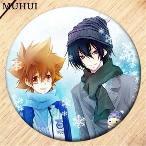 Free Shipping Anime HITMAN REBORN! Brooch Pin Badge Accessories For Clothes Backpack Decoration Childrens gift B151