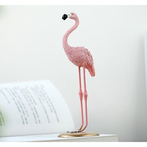 KOMOREBI Ins Flamingo Decoration For Living Room Romatic Wedding Party Accessories Birthday Party Supplies Valentines Gift