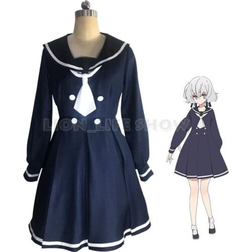 Zombieland Saga Konno Junko Cosplay Costume School Uniform Women Dress Suit