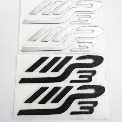 Motorcycle Raise 3D MP3 Emblem Italian Badge Chrome Sticker Decal FOR PIAGGIO MP3 Stickers MOTO SCOOTER