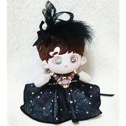 Cosmile Original Hand Made Doll Clothes Clothing Black Dress Suit Queen Outfits Cosplay