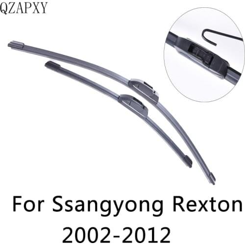 Front Wipers For Ssangyong Rexton from 2002 2003 2004 2005 2006 2007 2008 to 2012 Windscreen wiper Wholesale Car Accessories