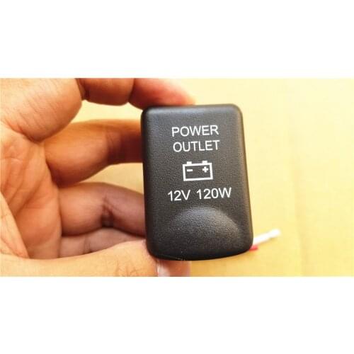 SOCKET AND COVER,ACCESSORY,with terminal,Power supply port,OUTLANDER ASX PAJERO Etc.12V 120W
