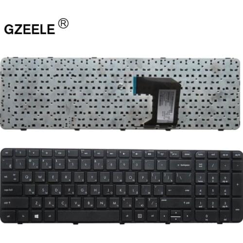 GZEELE Russian Keyboard for HP Pavilion G7-2250 G7-2251 G7-2269 G7-2279 G7-2289 G7-2291 RU keyboard With Frame new black