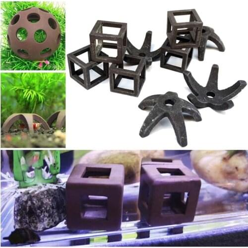 Aquarium Decoration Ceramic Fish Shrimps Shelter House Pottery Scorpion House Canister Simulation Stone Fish Tank Decorations