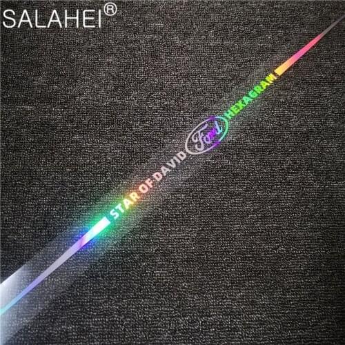 1PC Car Rear Windshield Window Decoration Decal For Ford Focus 2 3 4 MK2 MK3 Fiesta Mondeo Escape Kuga EcoSport Edge Kuga Fusion