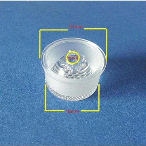 10 pcs SMD lens 21mm diametr bead surface beehive surface XPE 3030 lamp lens waterproof lens 60 degrees