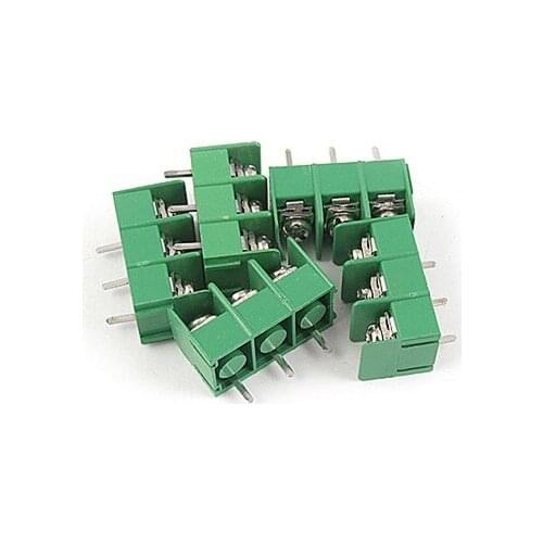 5 Pcs 3P AC 300V 20A 7.62mm Pitch PCB Screw Terminal Block