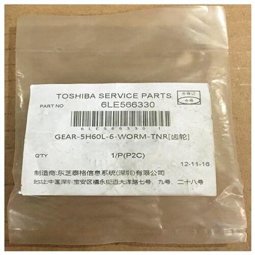 6LE566330 Main Drive Assy Gear for Toshiba 2008A 2508A 3008A 3008AG 3508A 3508AG 4508A 4508AG 5008A GEAR-5H60L-6-WORM-TNR