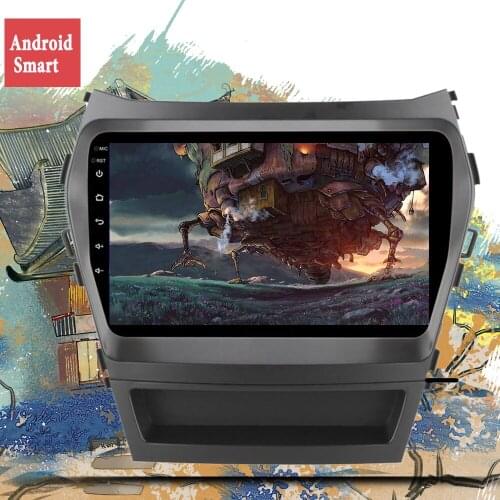 Android 10.0 For HYUNDAI IX45 SantaFe 2013 - 2017 Multimedia Stereo Car DVD Player Navigation GPS Radio Head Unit Tape Recorder