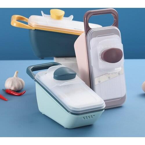 Geetest Multifunctional Vegetable Cutter Slicer Kitchen Artifact Household Shredder Grater Cut Potato Shreds Grater