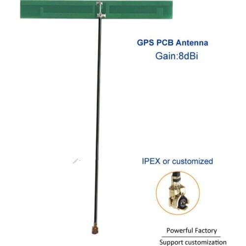 High gain 8dbi ufl antenna internal omni 1575.4Mhz IPEX GPS PCB antenna 10PCS / batch